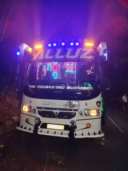 49 Seater AC Tourist Bus in Trivandrum for wedding guest transportation